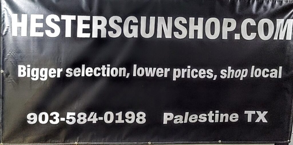 Hesters Gun Shop Palestine