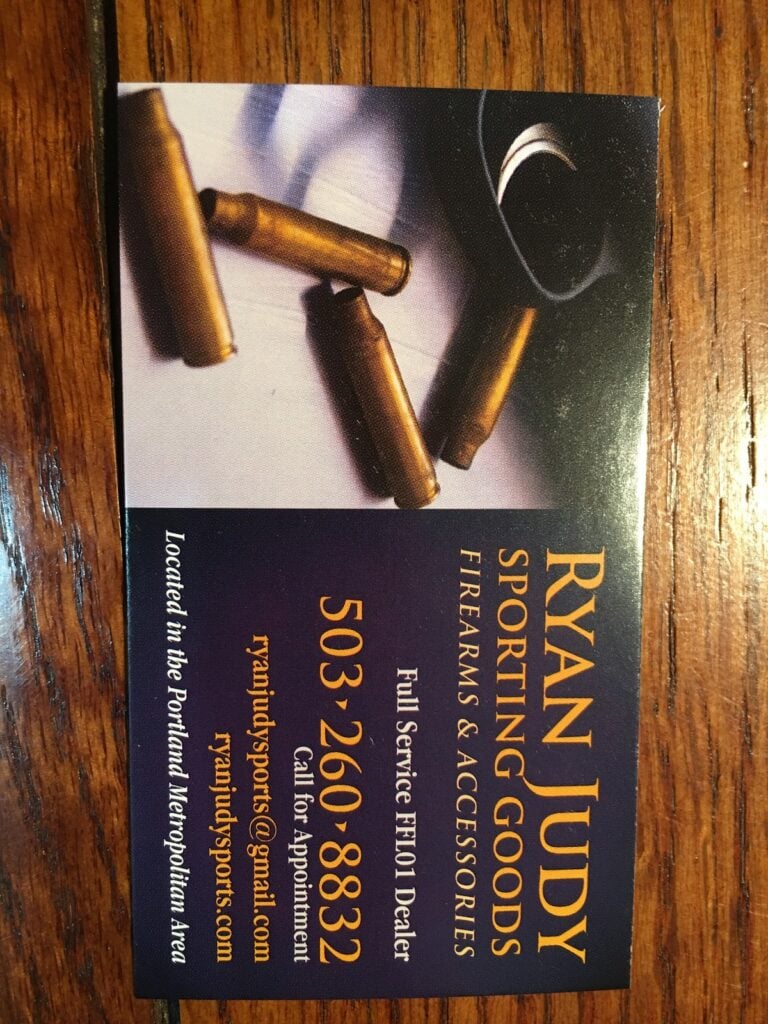 Ryan Judy Sporting Goods Hillsboro