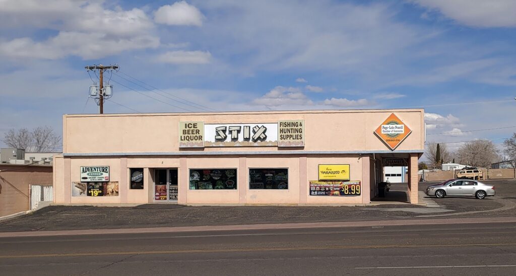 Stix Liquor & Sporting Goods Page