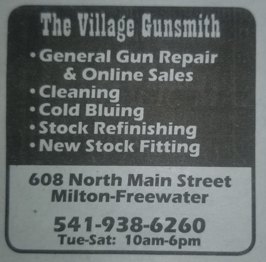 The Village Gunsmith Milton Freewater