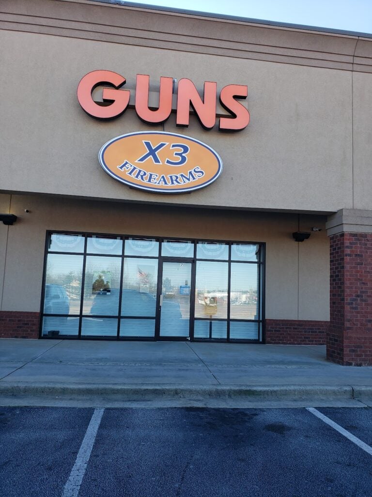 X 3 Firearms Loganville