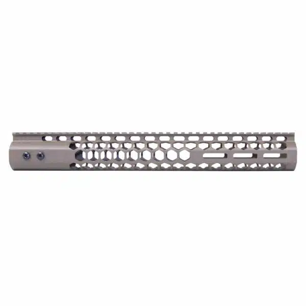 15" .308 Honeycomb Series M-LOK Free Floating Handguard in Flat Dark Earth