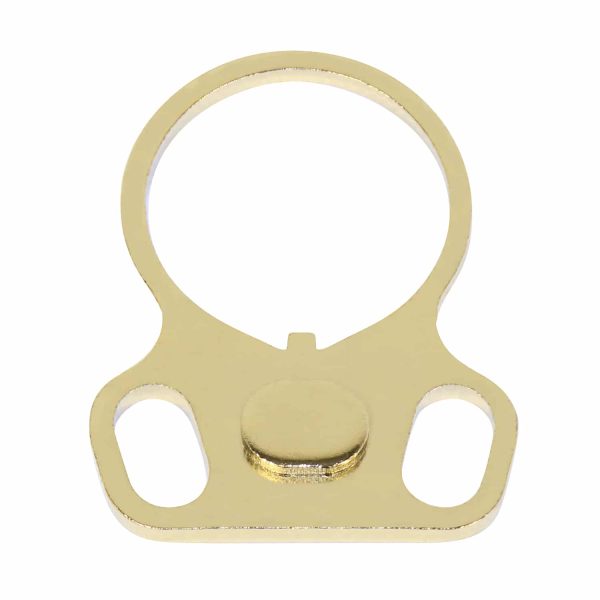 AR-15 Ambidextrous Single Point Sling Adapter Gold Dipped