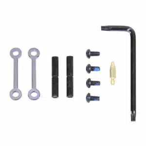 AR-15 Anti-Rotation Pin Set in Black Chrome