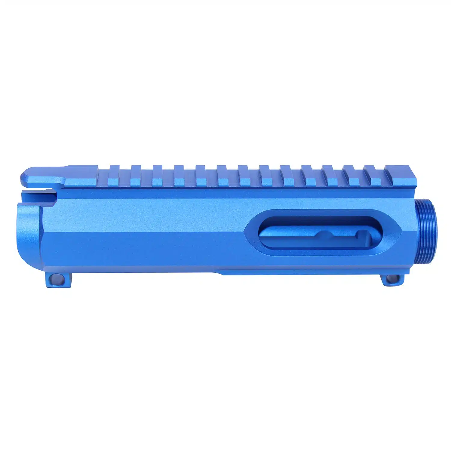 AR-15 9mm Dedicated Stripped Billet Upper Receiver in Anodized Blue