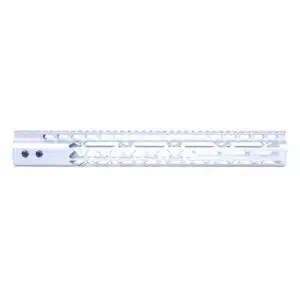 15 inch Air Lite Series M-LOK handguard with monolithic top rail in anodized clear finish