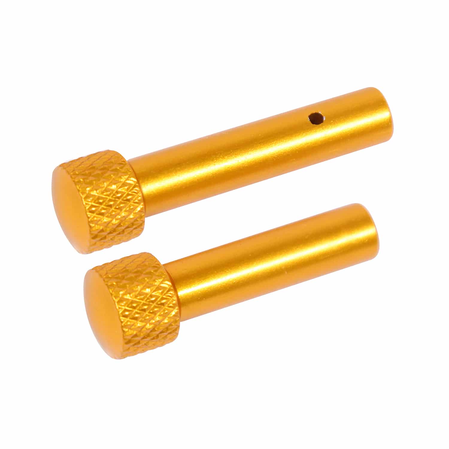 AR 5.56 Cal Extended Takedown Pin Set (Gen 2) in Anodized Orange finish
