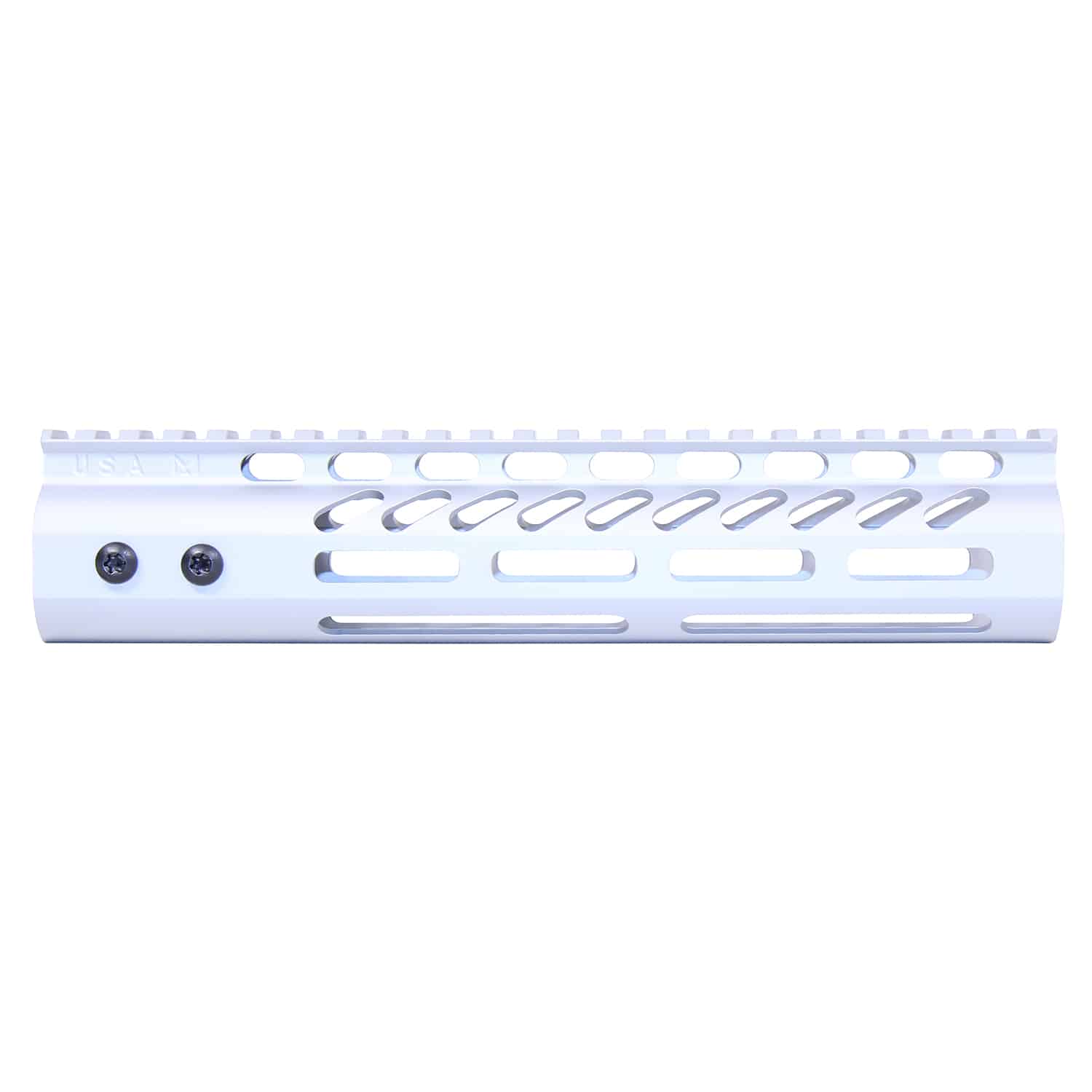 Anodized Clear 9 inch M-LOK Handguard with Monolithic Top Rail