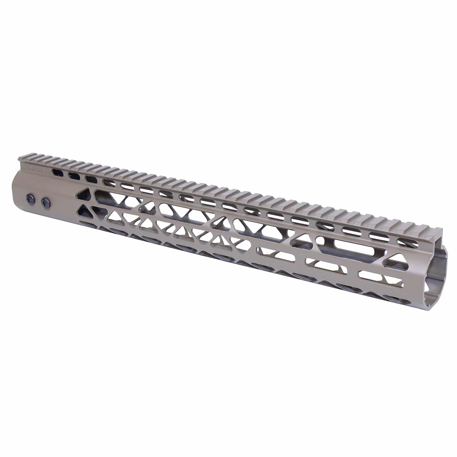 15" Air Lite Series M-LOK handguard with monolithic top rail in Flat Dark Earth finish