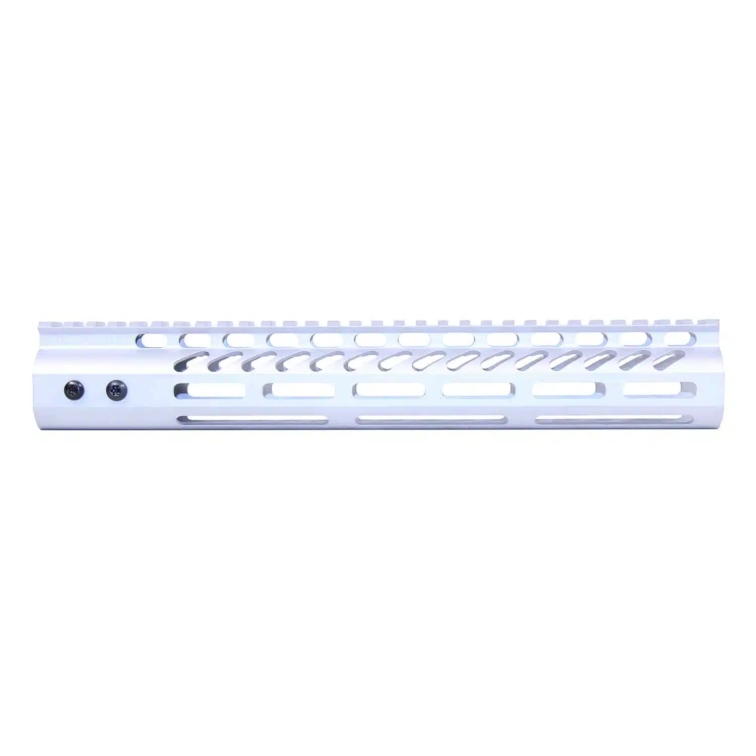 Unfinished 12-inch M-LOK free floating handguard with monolithic top rail