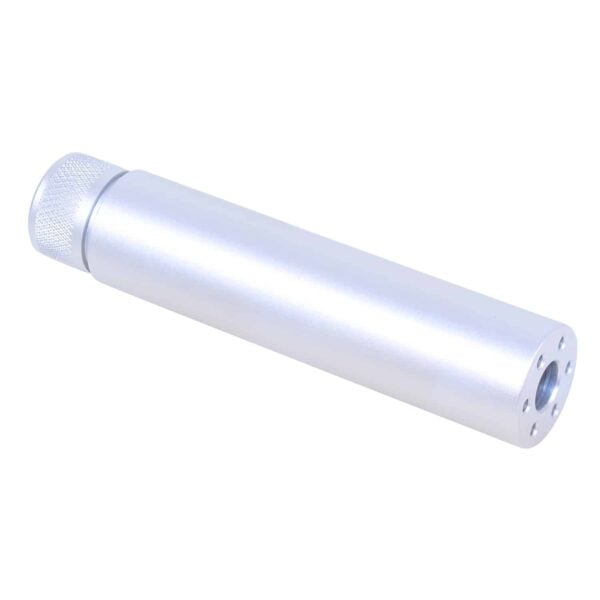 AR-15 5.5" Fake Suppressor in Anodized Clear