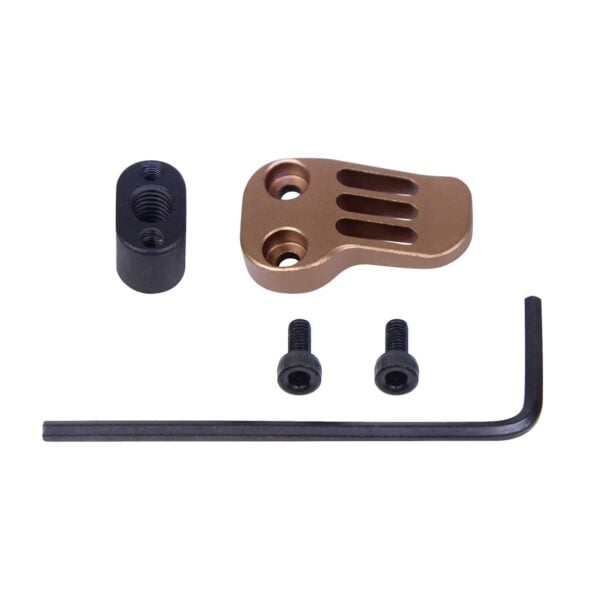 AR-15 / AR .308 Extended Mag Catch Paddle Release in Anodized Bronze