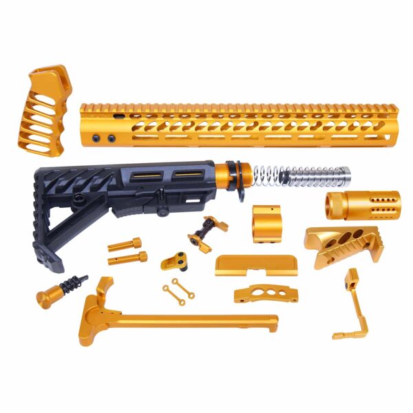 AR-15 Ultimate Rifle Kit in Anodized Orange - Image 2