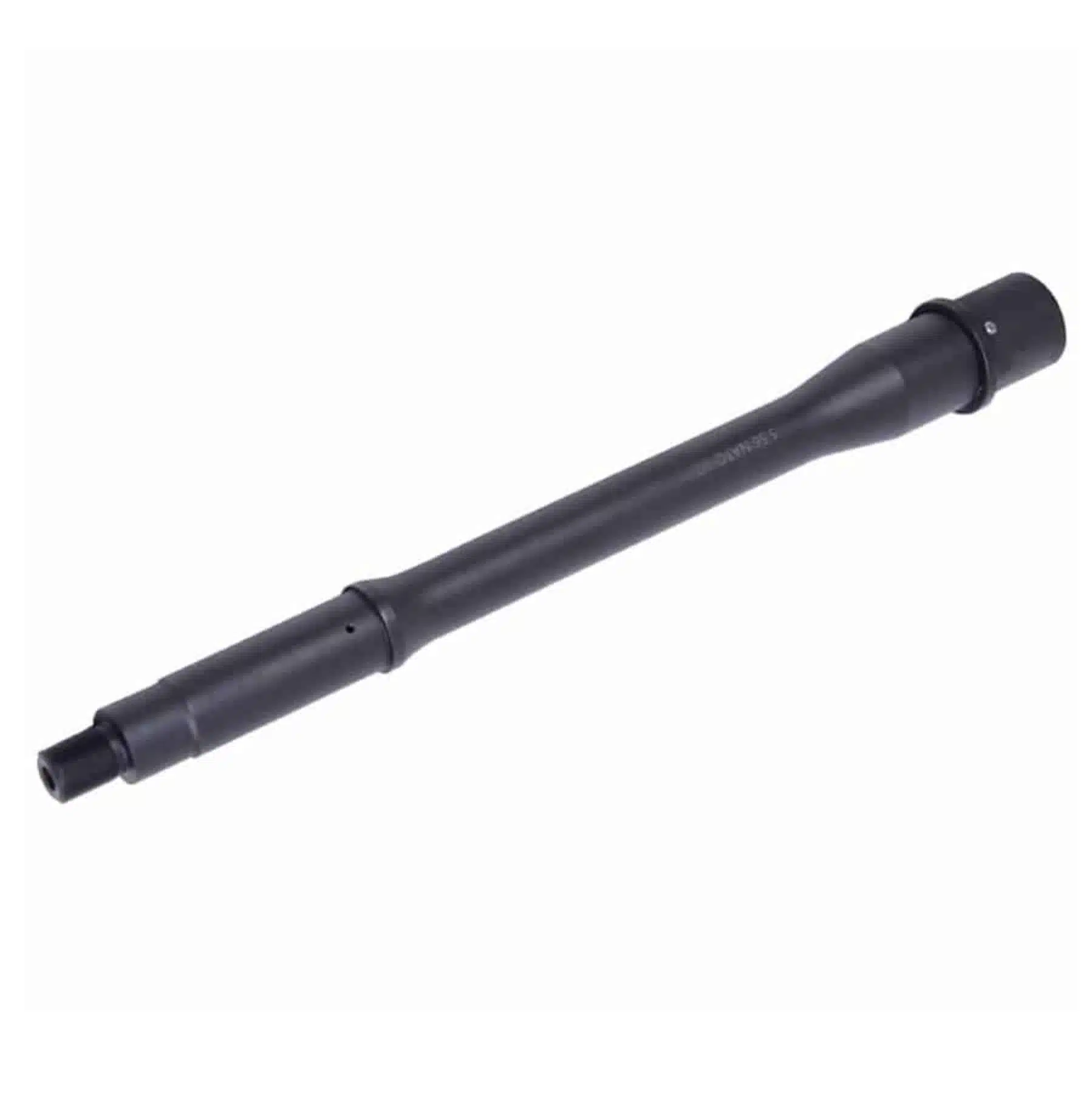 10.5 inch 5.56mm barrel with black nitride finish and 1:7 twist contour