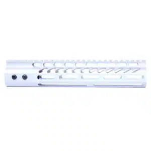 Unfinished 10-inch M-LOK handguard with monolithic top rail and cutouts