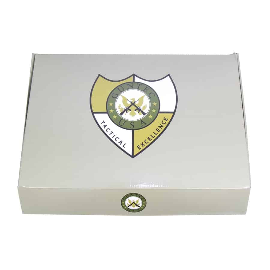 AR .308 Cal Complete Rifle Kit Combo #2 shipping box with Guntec USA shield logo