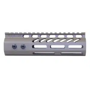 7 inch Flat Dark Earth M-LOK handguard with monolithic top rail and visible mounting screws
