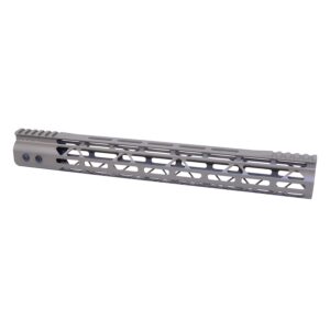 15 inch Mod Lite Skeletonized M-LOK handguard in Flat Dark Earth finish