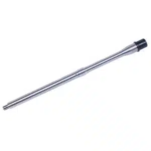 16 inch 5.56mm M4 barrel with stainless finish and spiral engravings