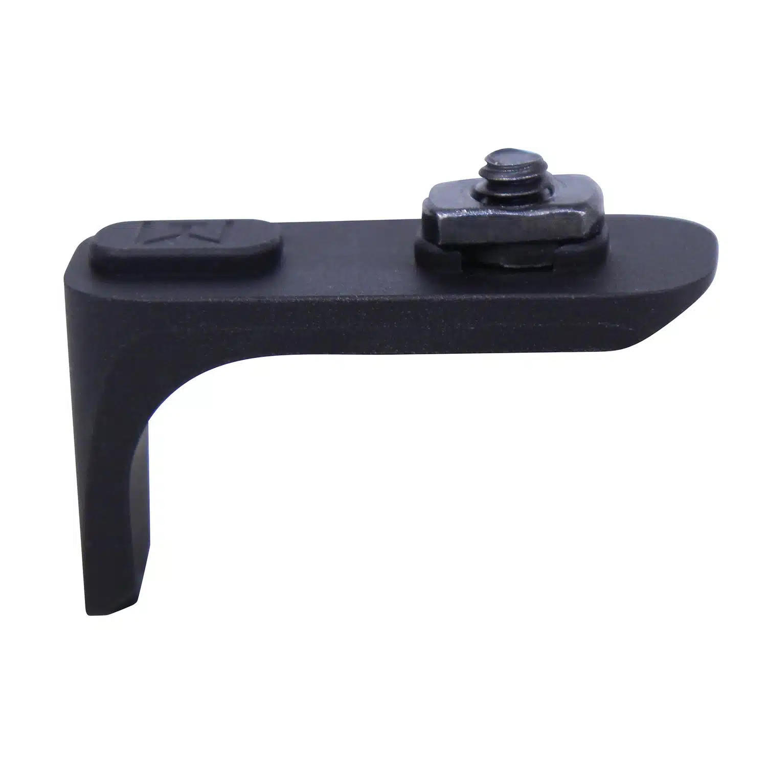Ultralight Micro Handstop for M-LOK in matte black finish with visible mounting hardware