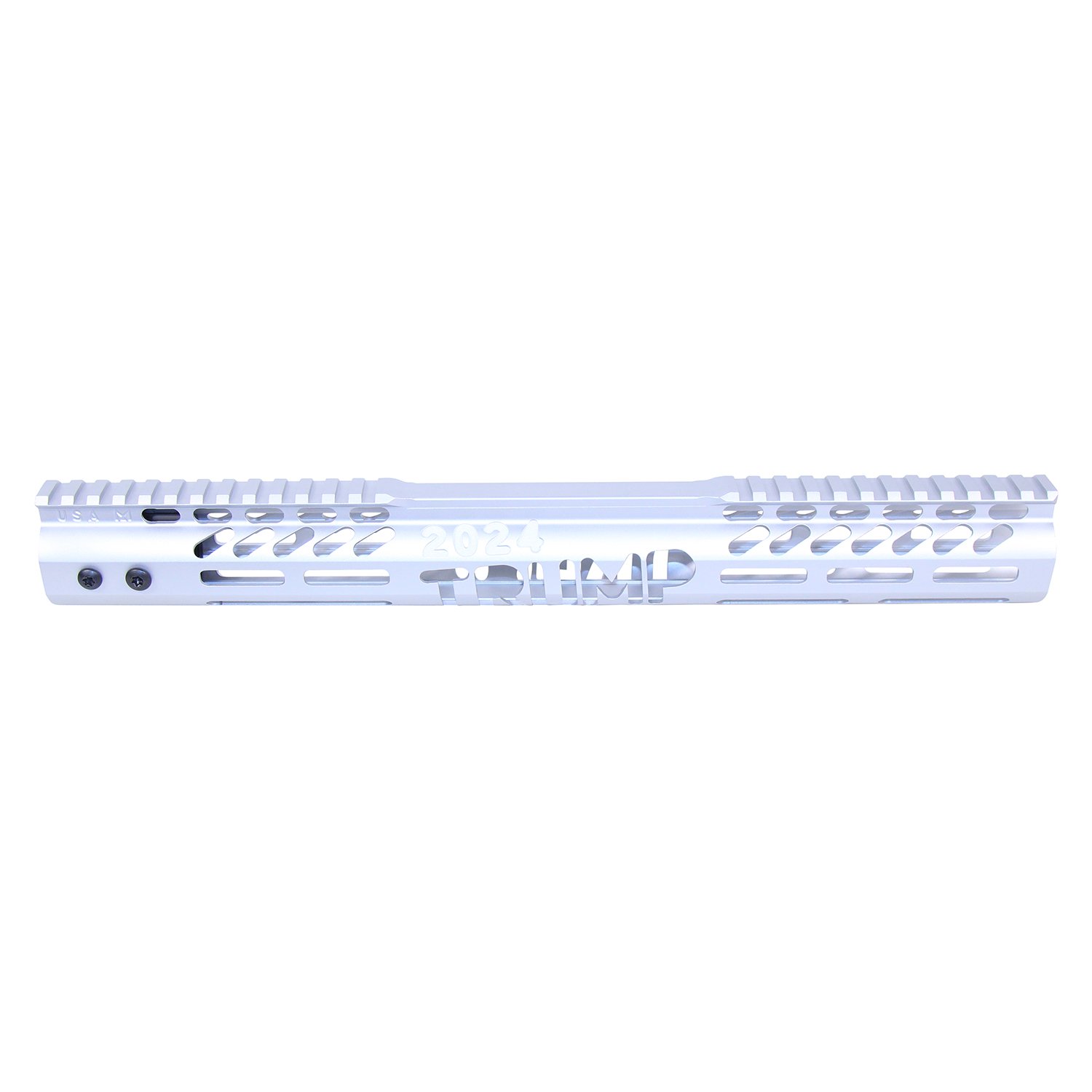 15" Trump Series M-LOK Free Floating Handguard in Anodized Clear