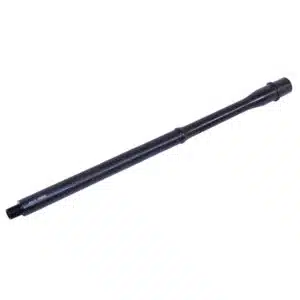 16.5 inch 9mm barrel with black nitride finish and 1:16 twist rate