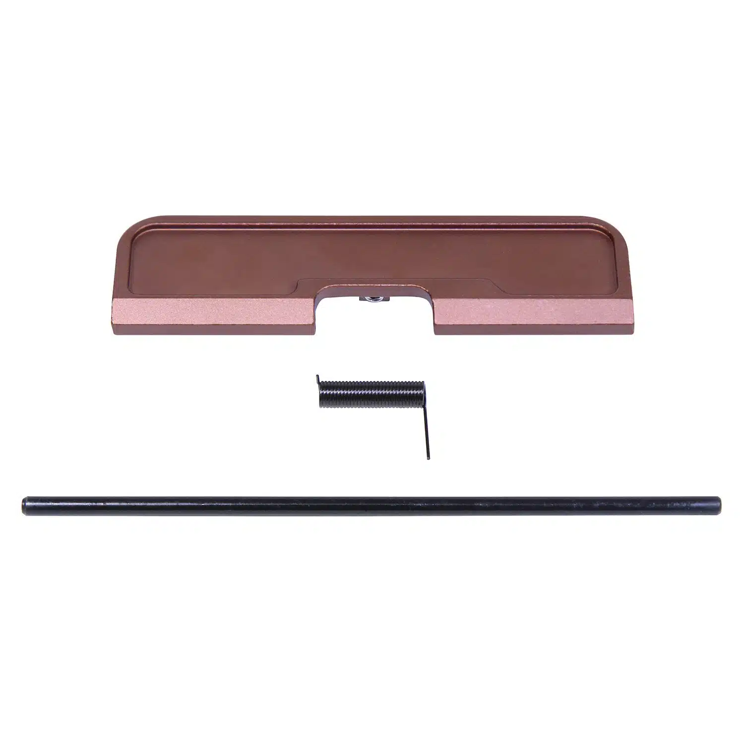 Anodized Bronze AR-10 / LR-308 Ejection Port Dust Cover Assembly with rod and spring