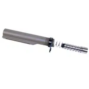 AR 9mm Cal MIL-SPEC Buffer Tube Set in Flat Dark Earth finish with spring and buffer weight