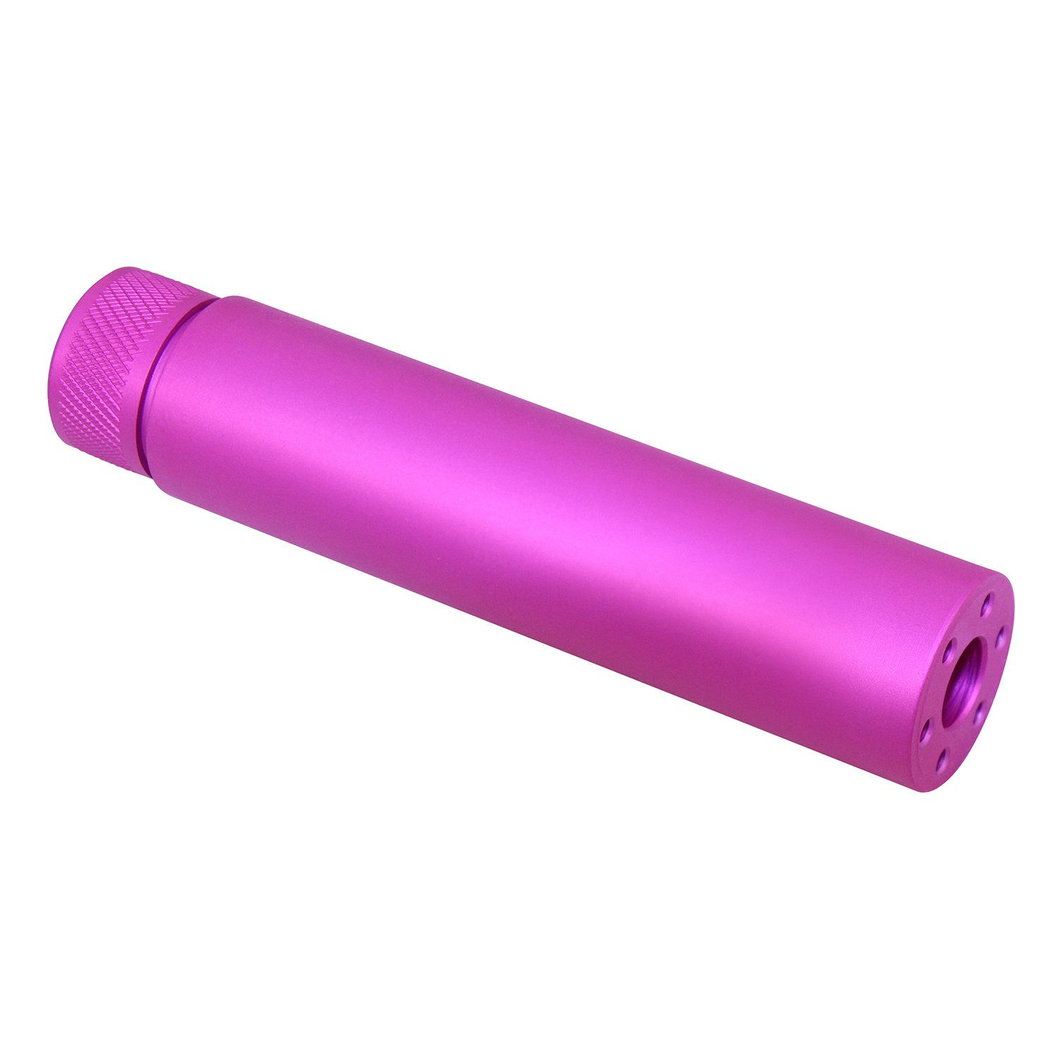 AR-15 5.5'' Fake Suppressor in Anodized Pink