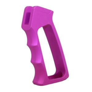 AR-15 Skeletonized Aluminum Pistol Grip Gen 2 in Anodized Pink