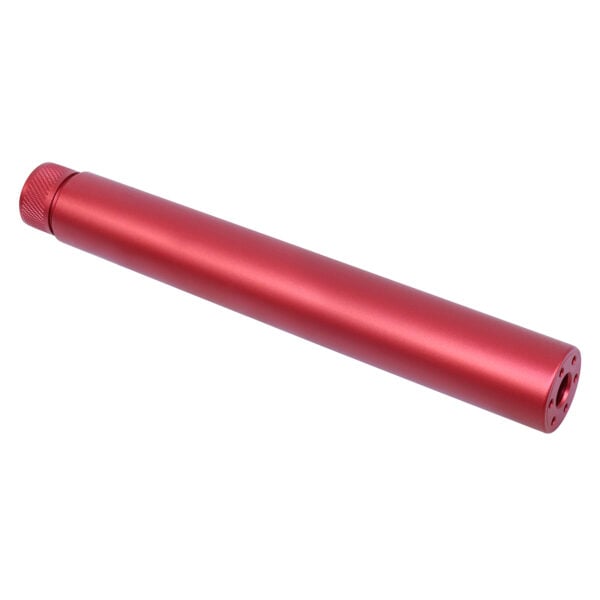 AR-15 9.0" Fake Suppressor in Anodized Red