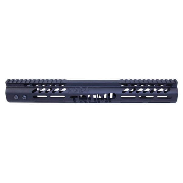 308 Cal 15-inch Trump Free Floating Black Handguard with M-LOK and Picatinny Rail.