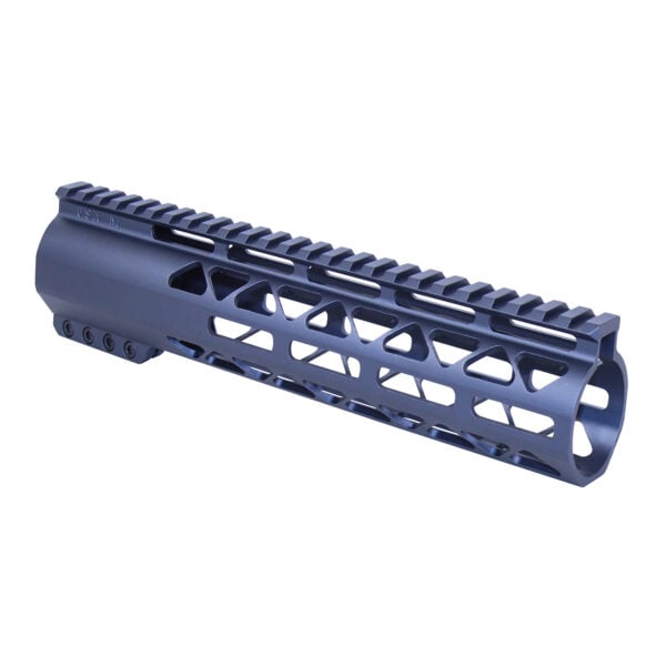 10" AR-308 Diamond Series M-LOK Compression Free Floating Handguard in Anodized Grey