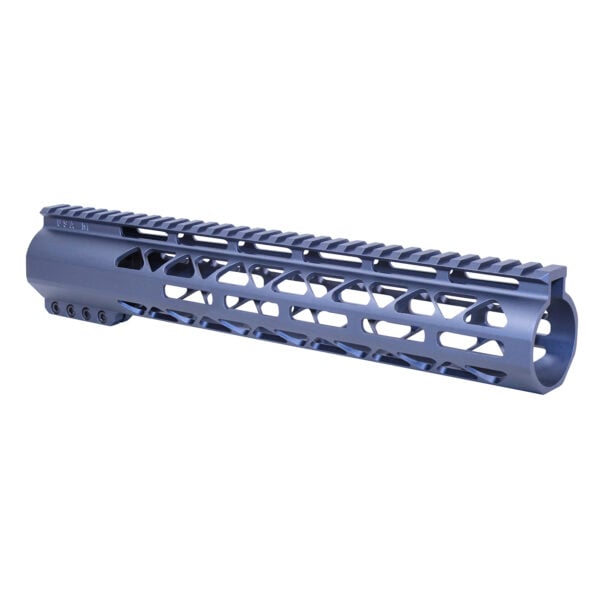 12" AR-308 Diamond Series M-LOK Compression Free Floating Handguard in Anodized Grey