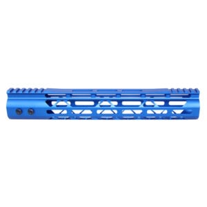 12" Mod Lite Skeletonized M-LOK Free Floating Handguard in Anodized Blue