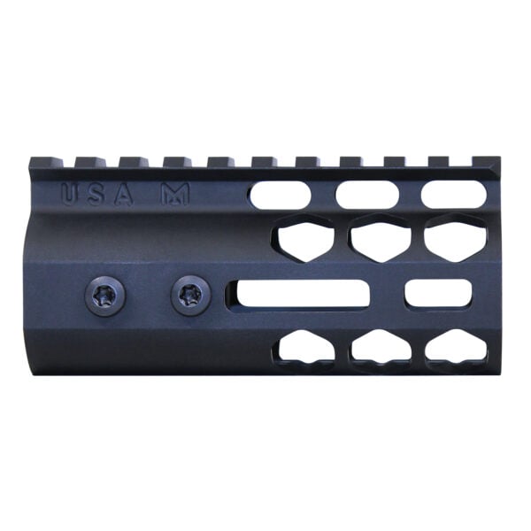 4" Honeycomb Series M-LOK Free Floating Handguard in Anodized Black