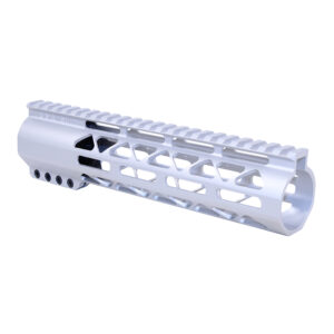 9" AR-308 Diamond Series M-LOK Compression Free Floating Handguard in Anodized Clear