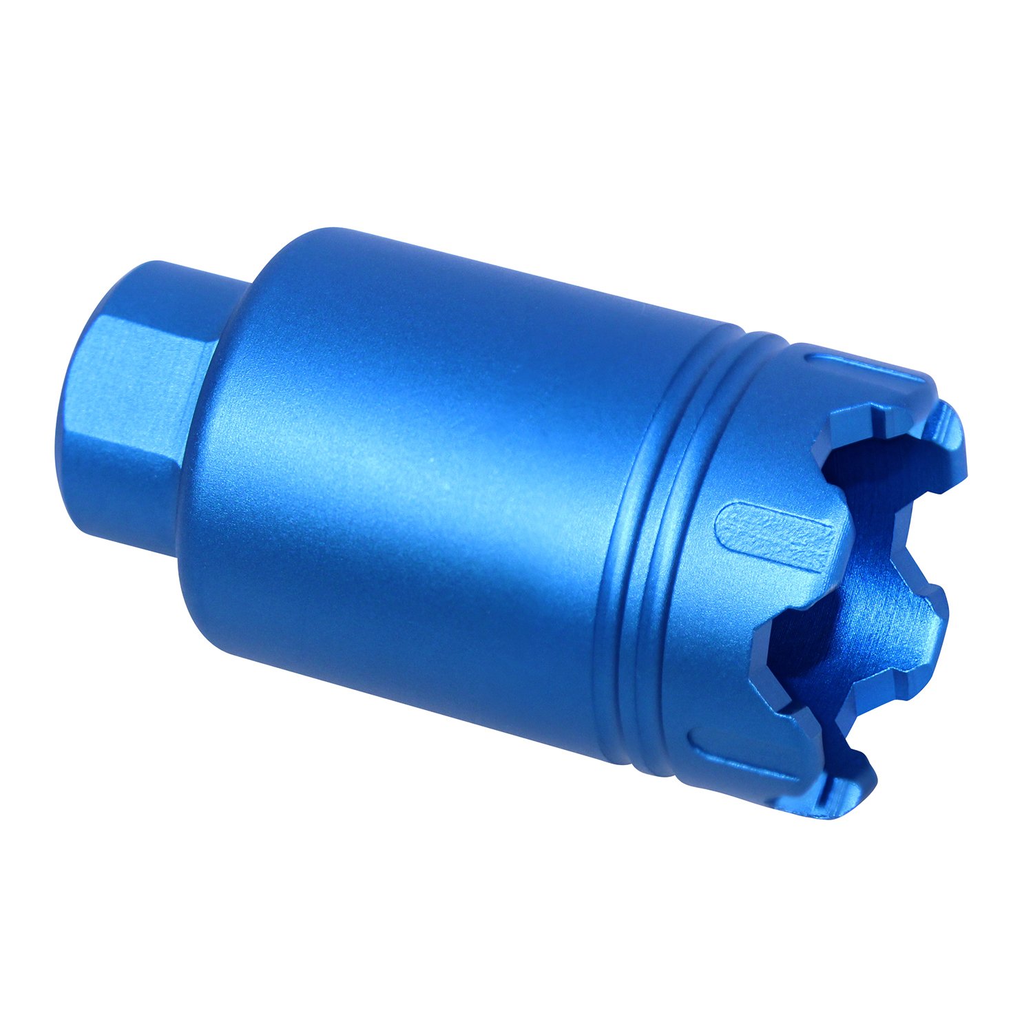 AR .308 Cal Micro Wire Cutter Flash Can in Anodized Blue
