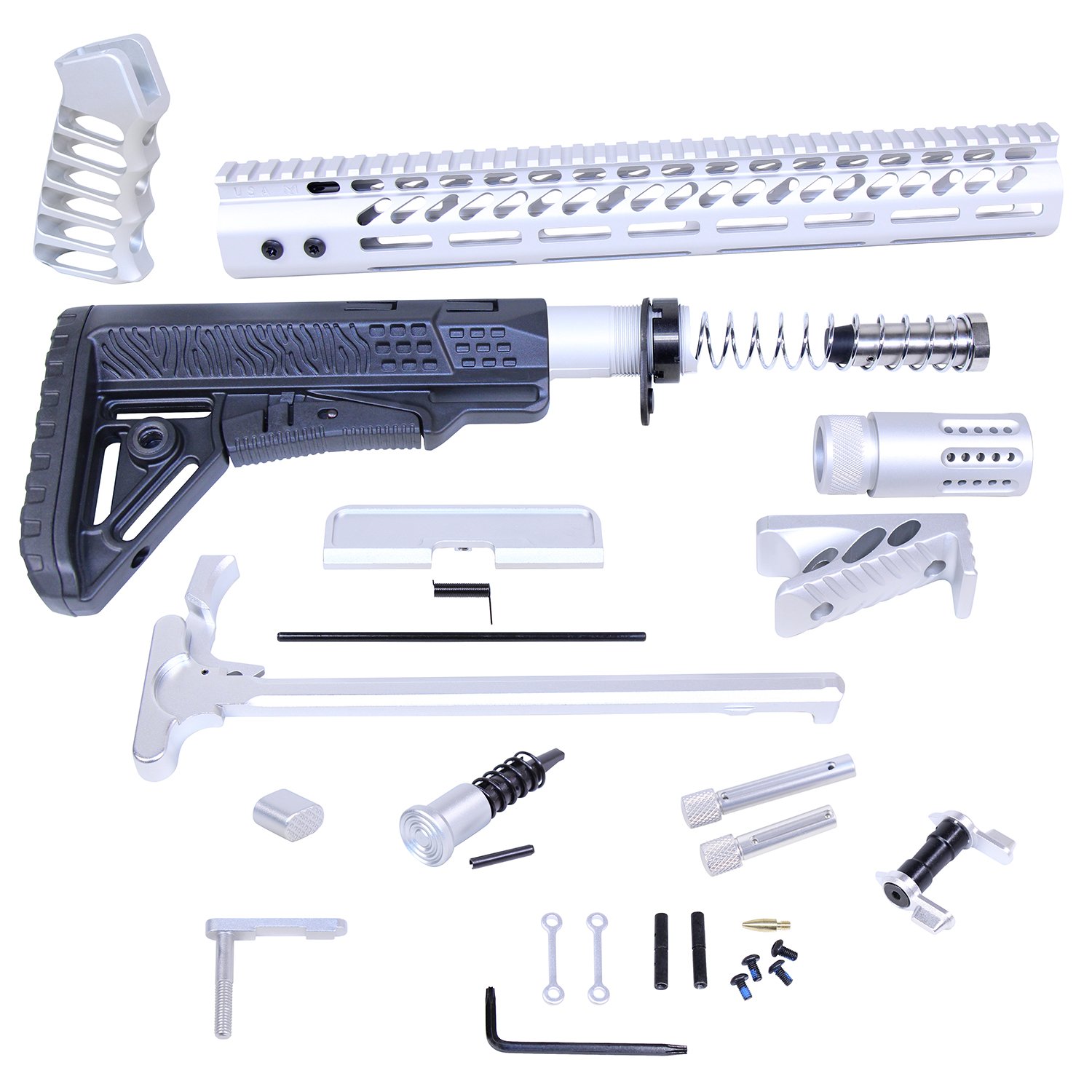 AR .308 Ultimate Rifle Kit in Anodized Clear