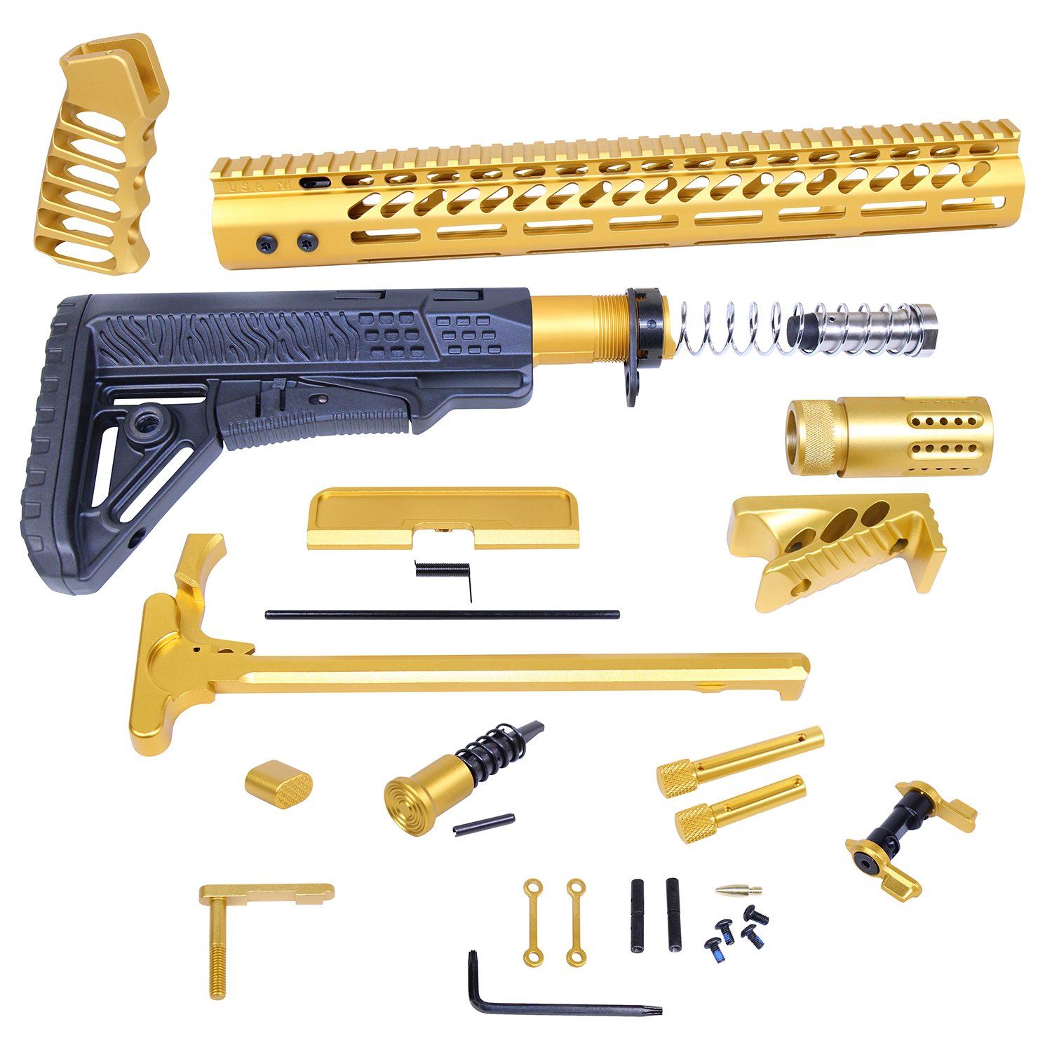 AR .308 Ultimate Rifle Kit in Anodized Gold