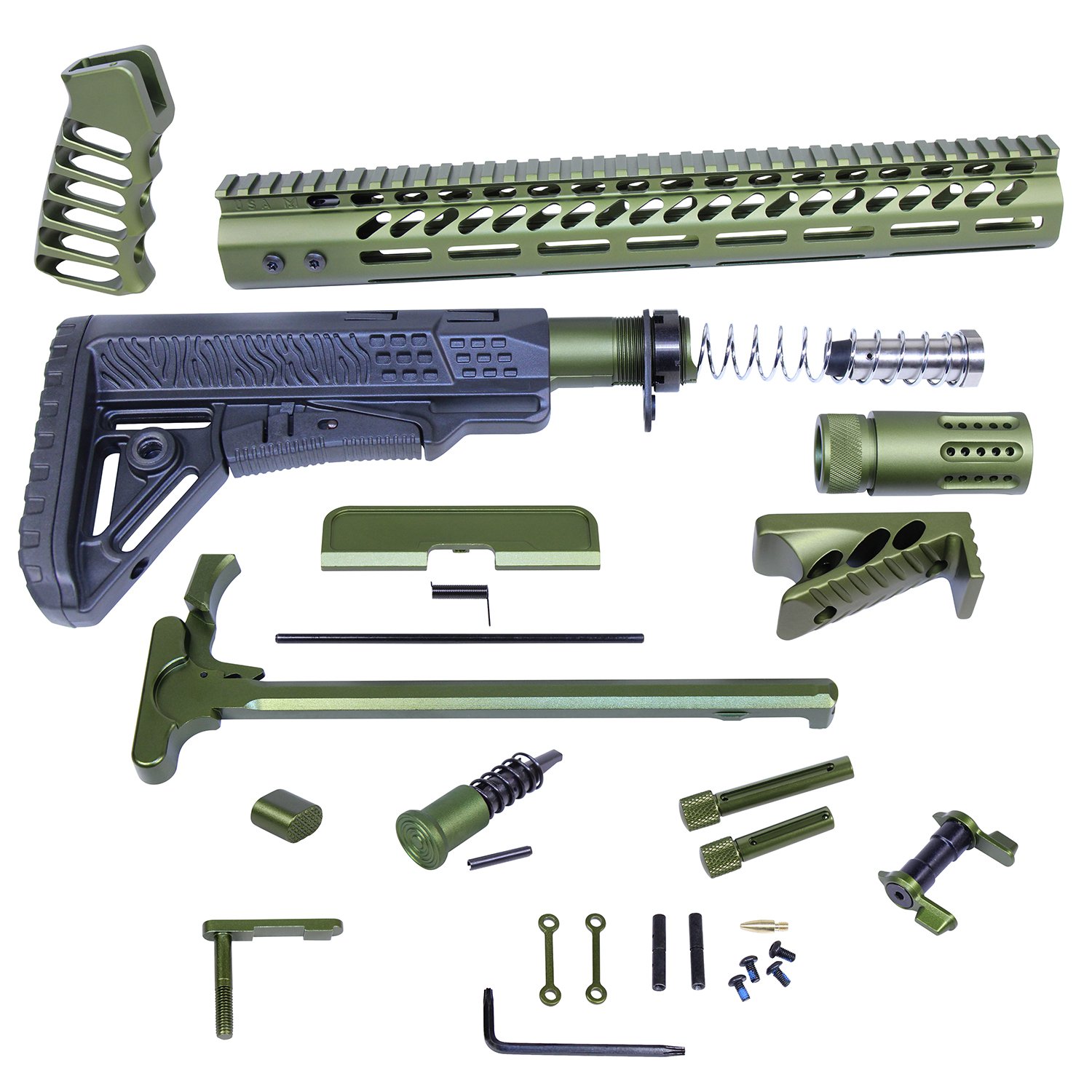 AR .308 Ultimate Rifle Kit in Anodized Green