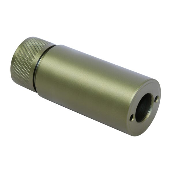 AR-308 .308/300 Blackout Caliber 3" Fake Suppressor in Anodized Green