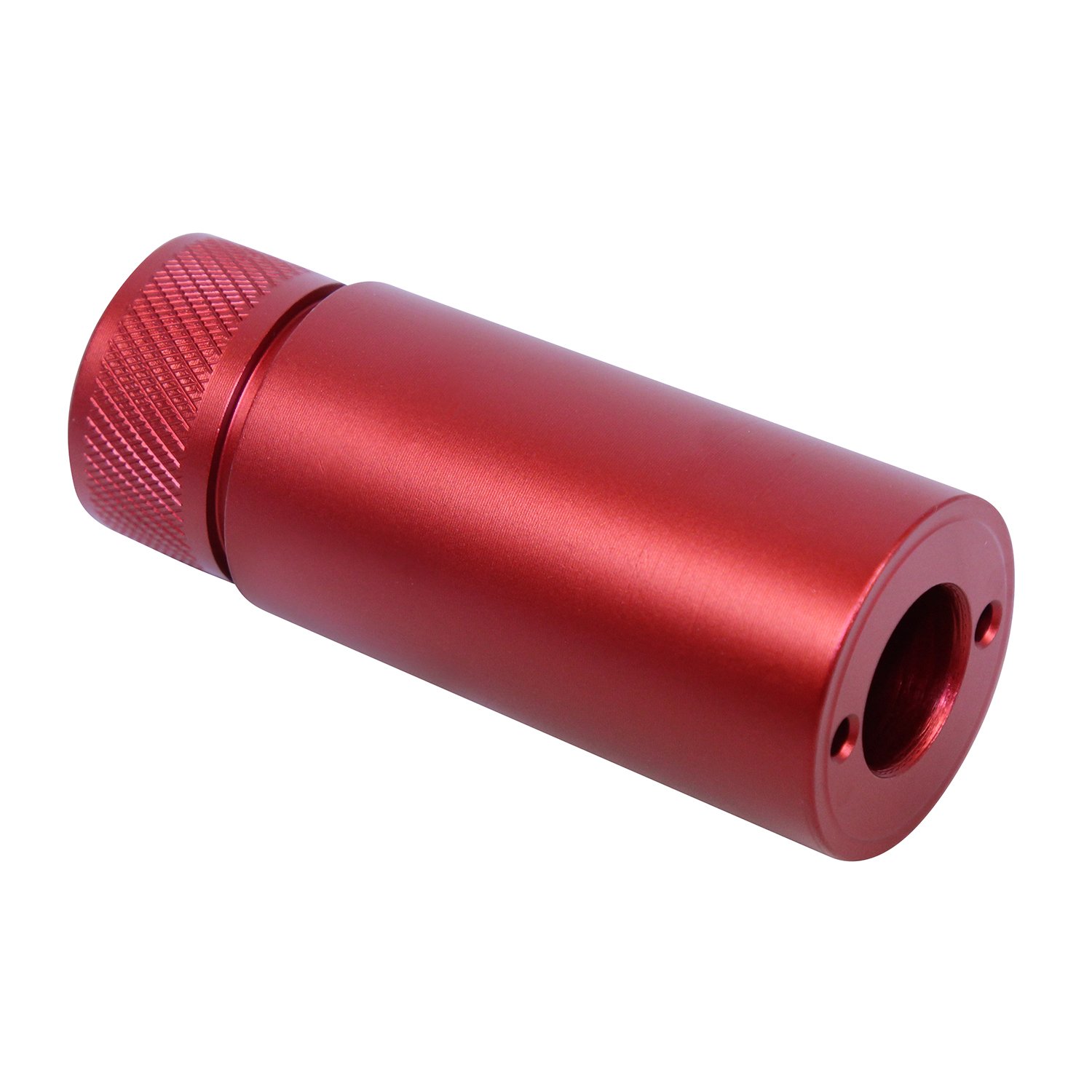 AR-308 .308/300 Blackout Caliber 3" Fake Suppressor in Anodized Red