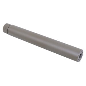 AR-15 9-inch Fake Suppressor in Flat Dark Earth Finish.