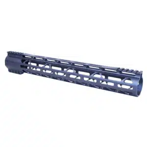 AR-308 15-inch M-LOK Handguard with Full Picatinny Rail in Anodized Grey.