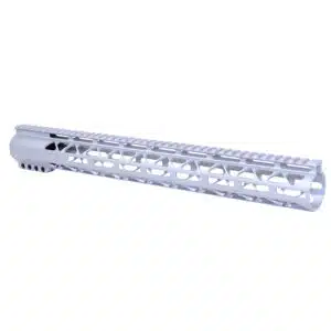 AR-308 16.5 Diamond M-LOK Handguard, Polished Aluminum with Picatinny Rail.