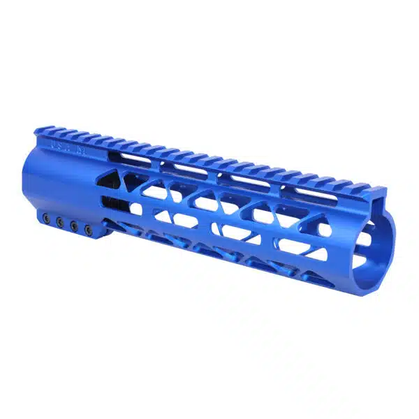 Blue 9 AR-308 Diamond Series M-LOK Free Floating Handguard with Picatinny Rail.