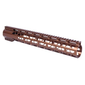 AR-308 15 Bronze Handguard with M-LOK and Picatinny Rail.