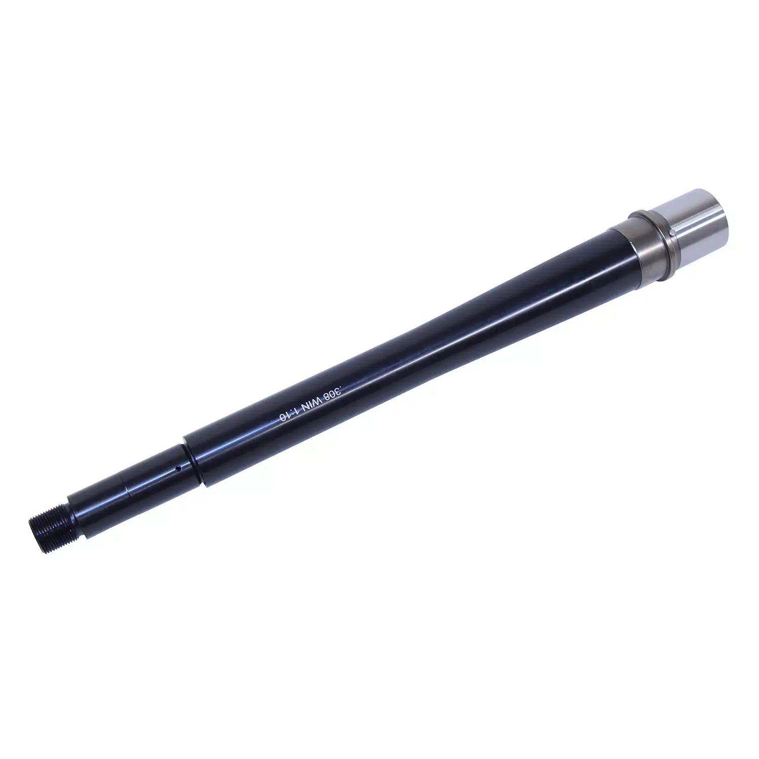 12.5 inch .308 Cal 4150 barrel with black nitride finish and mid-length gas system