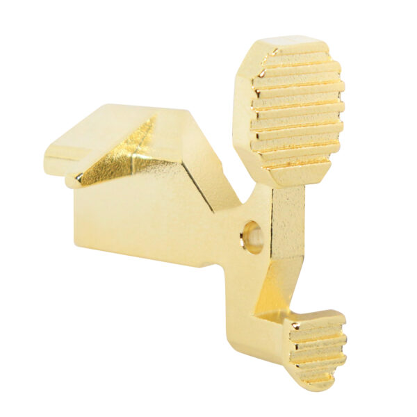 AR-15 Extended Ergonomic Bolt Catch in 24kt Gold Dipped